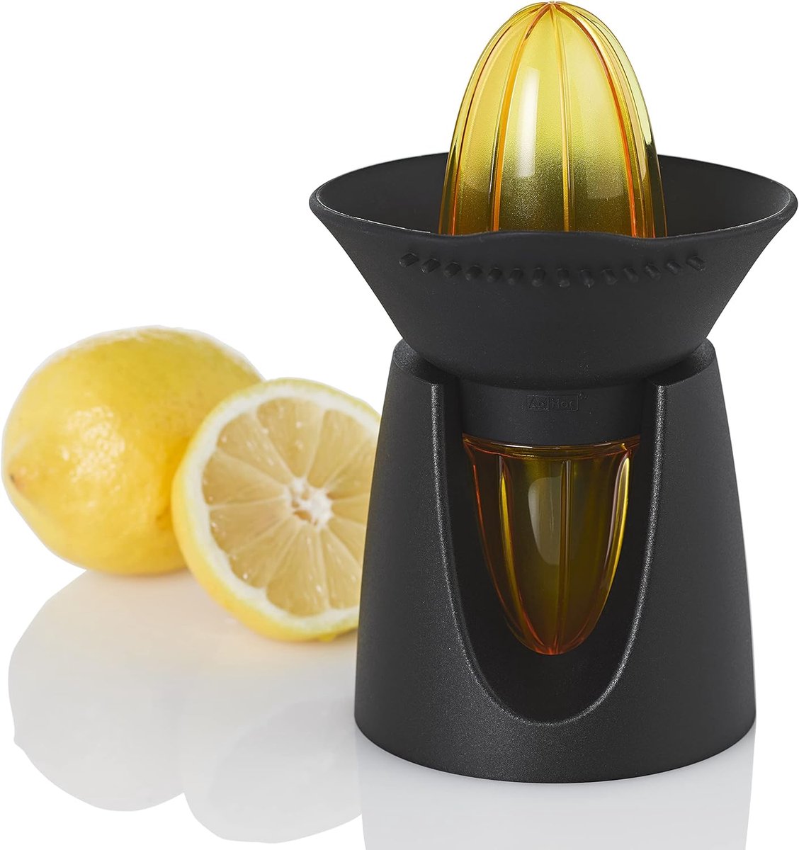 Citruspers - Sap Pers - Verse Sapjes Maken - Met Opbergrek - 1 Liter Capaciteit - Geel
