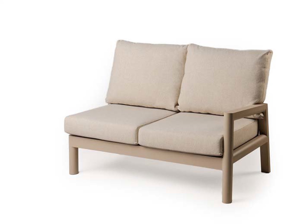 Tierra outdoor - Sevilla 2-zits lounge bank links champagne