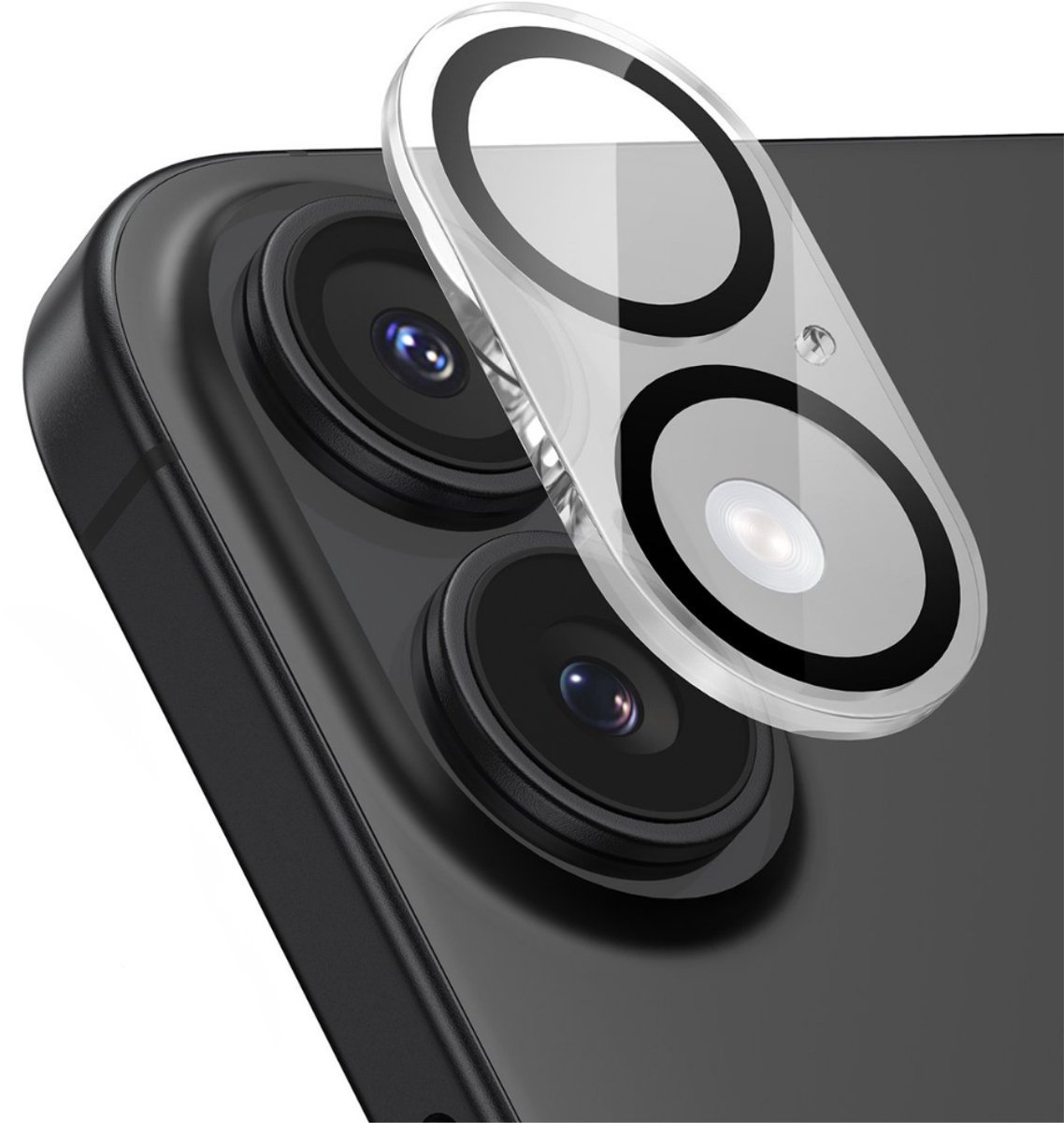 Viewr Camera Lens Protector iPhone 16 / 16 Plus – 9H Gehard Glas Camerabeschermer