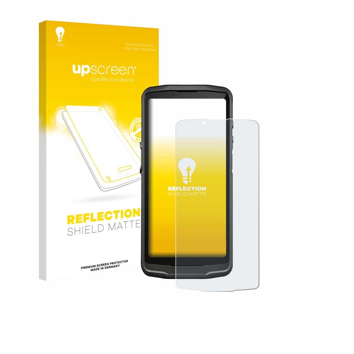 upscreen - Screenprotector voor Crosscall Core M6 - Folie Beschermfolie anti glare matte