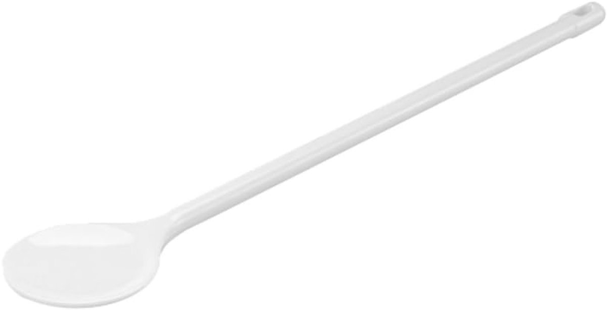 Kooklepel - Grote Lepel - Koken in Keuken - Vaatwasserbestendig - 45 cm - Wit