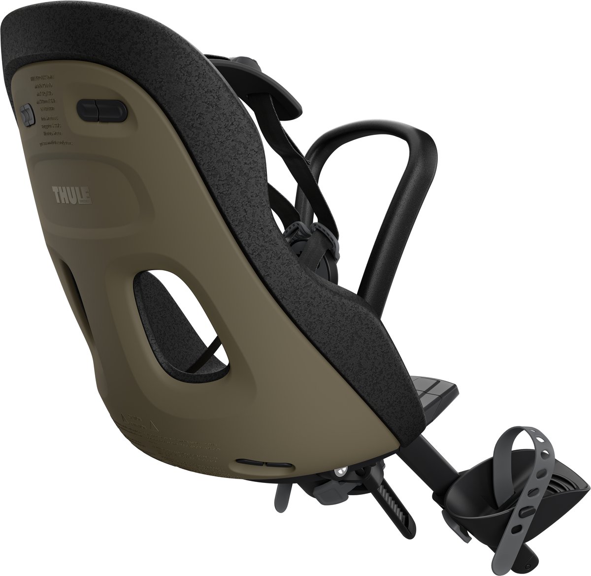 Thule Yepp Nexxt 2 mini - fietsstoeltje - voorzitje - Deep Khaki thumbnail 3