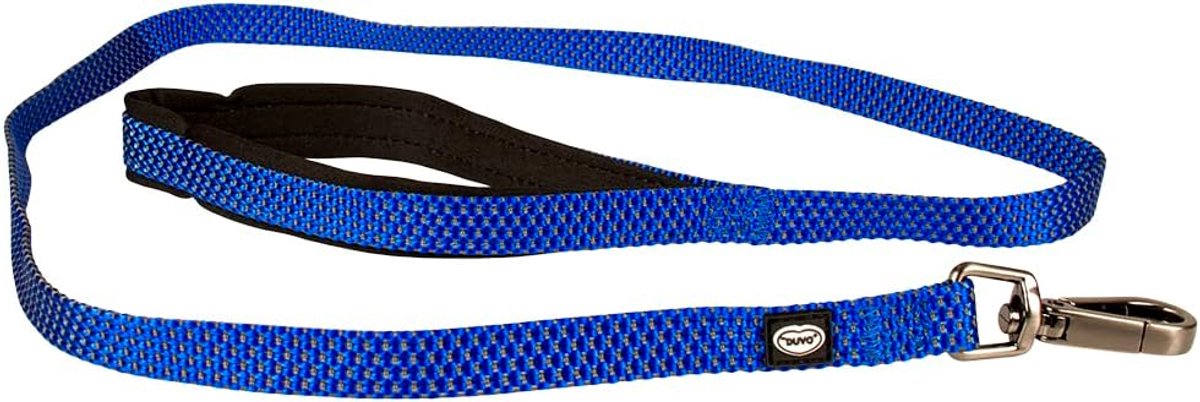 Hondenriem - Waterdichte Lijn - Wandeltochten Buiten - Duurzame Kwaliteit - 100 cm / 20 mm - Blauw