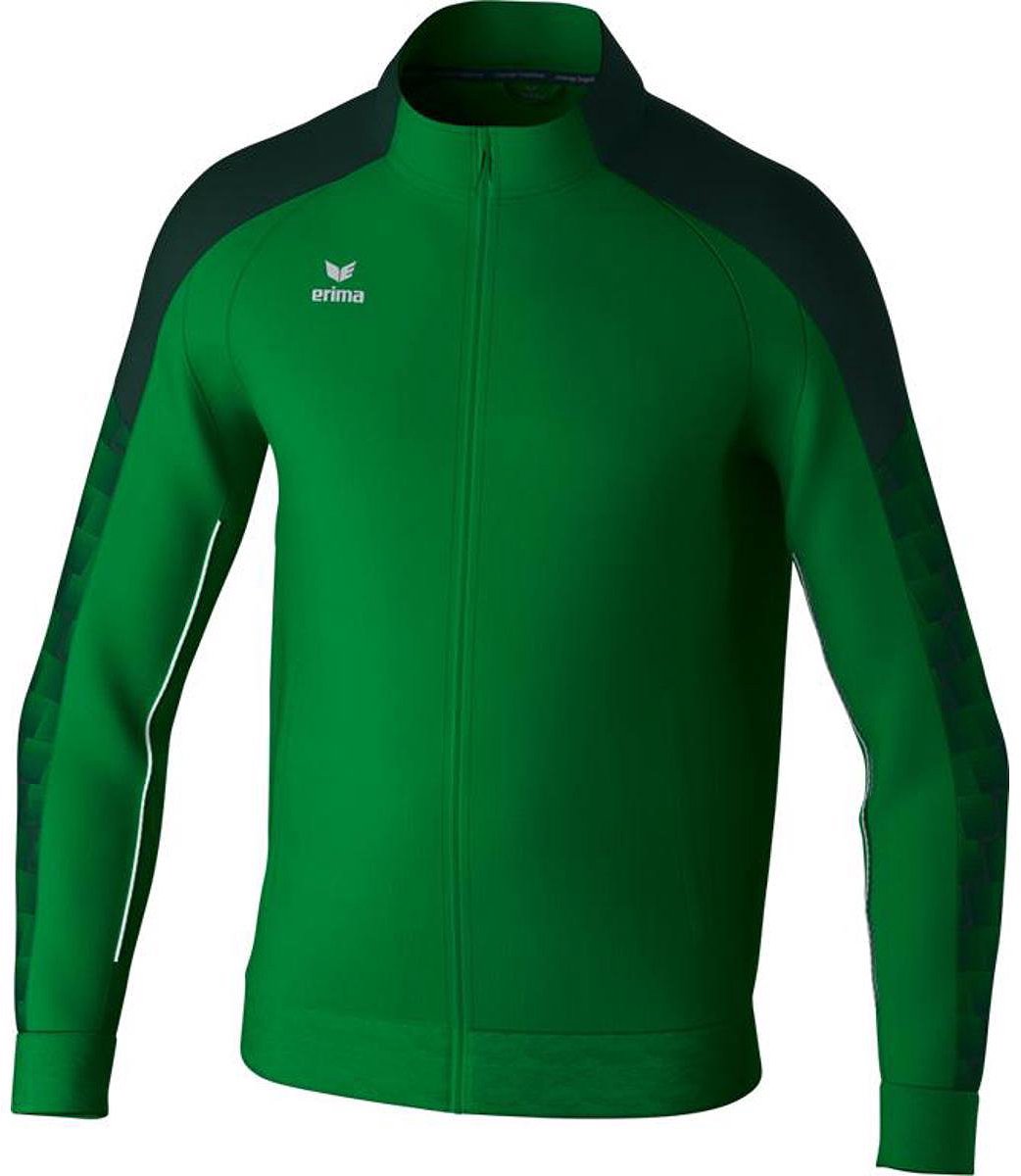 Erima Evo Star Trainingsjack Kinderen - Groen | Maat: 152