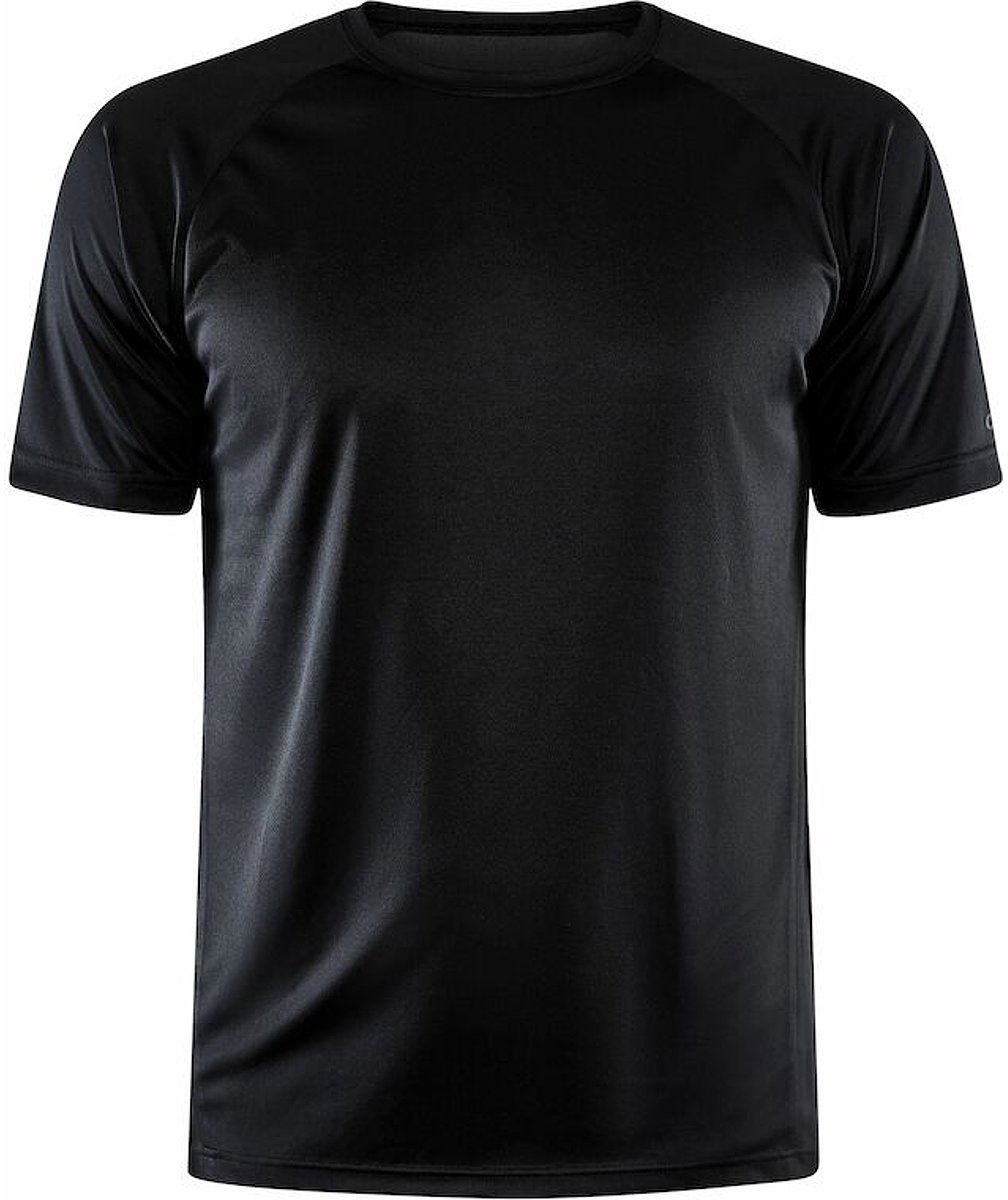 Craft Unify Core Functioneel T-Shirt Heren - Zwart | Maat: L