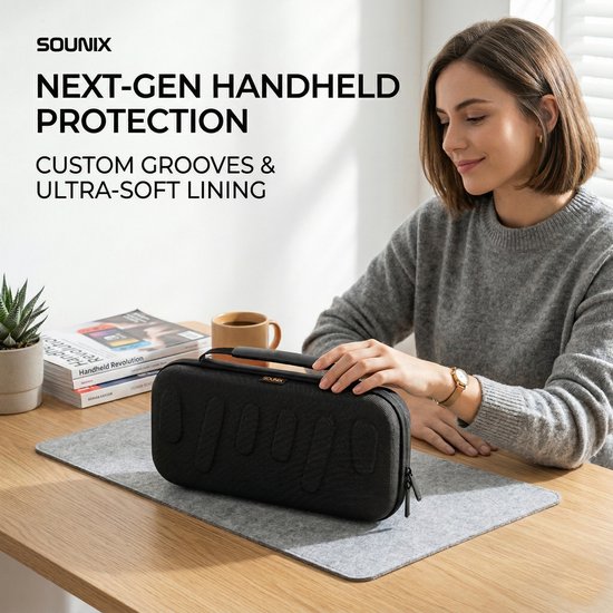 Sounix Case voor Nintendo Switch 2 - Waterdicht - Schokbestendig