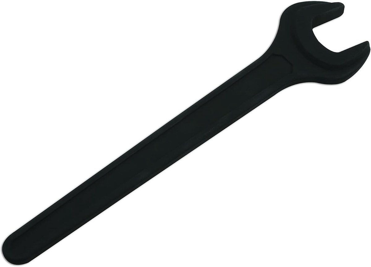 Steeksleutel - Open einde sleutel - Automonteur gereedschap - Chroom-vanadium staal - 41 mm - Zwart