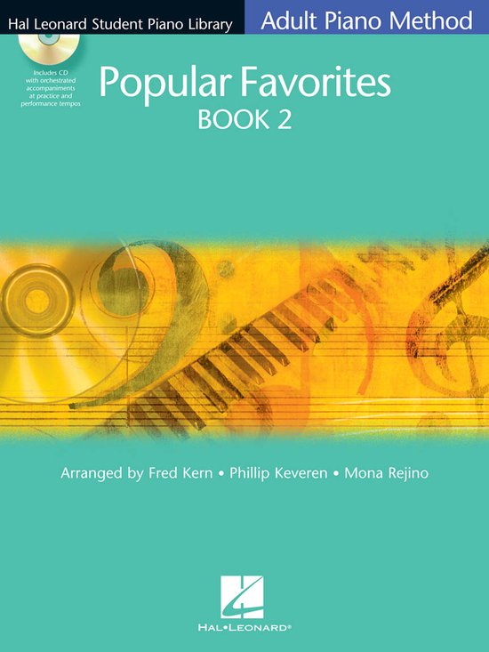 Pop Favorites Book 2, la méthode de piano pour adultes.