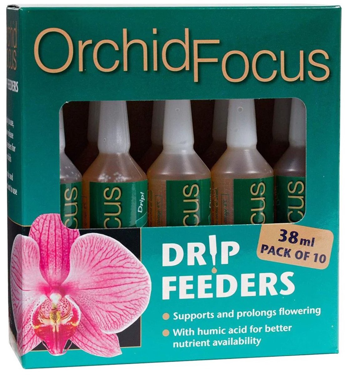 Growth Technology Orchid Focus Drip Feeder Box 10 x 38 ml