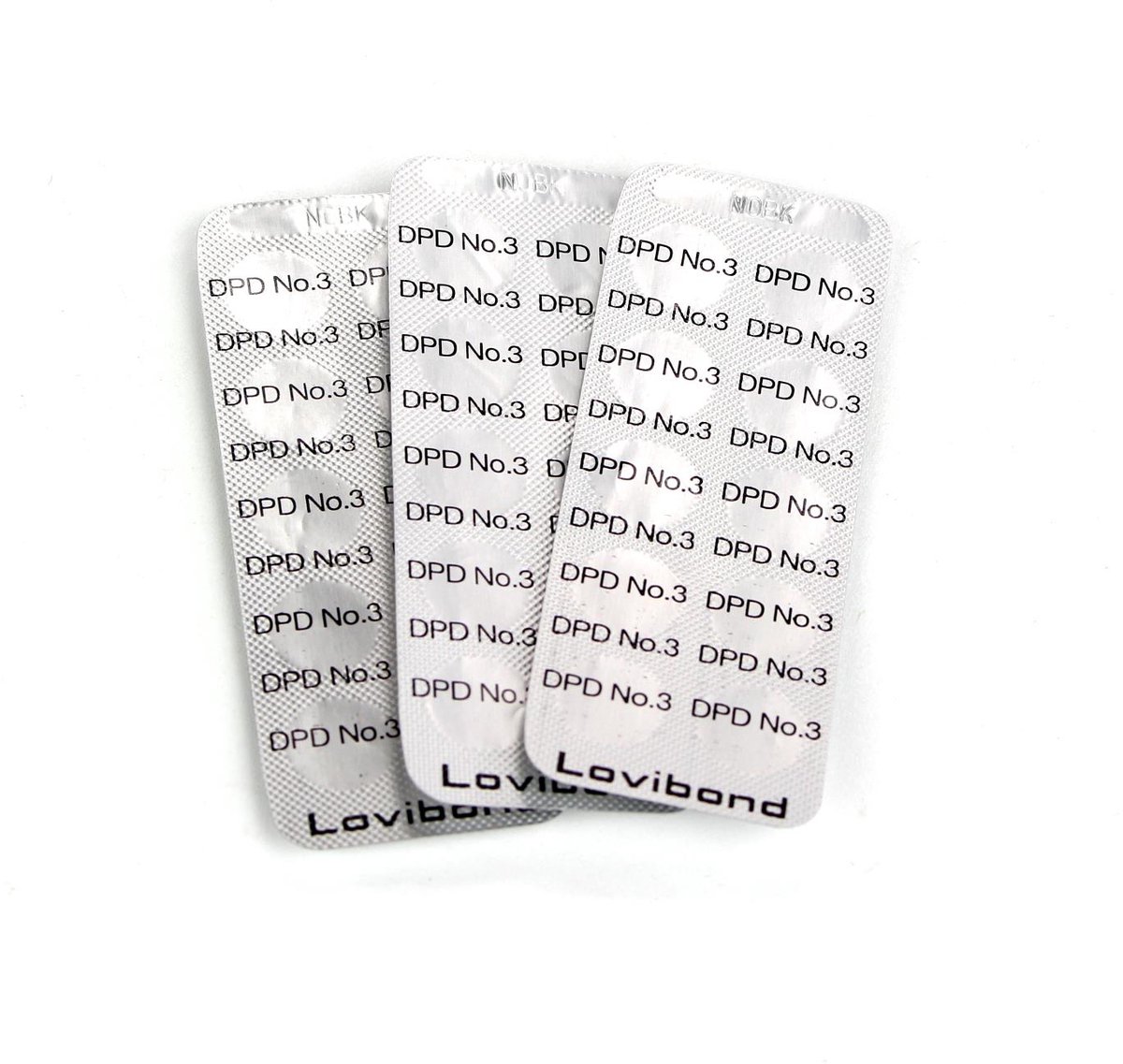 Chloor DPD 3 tabletten voor digitale tester - 100 stuks
