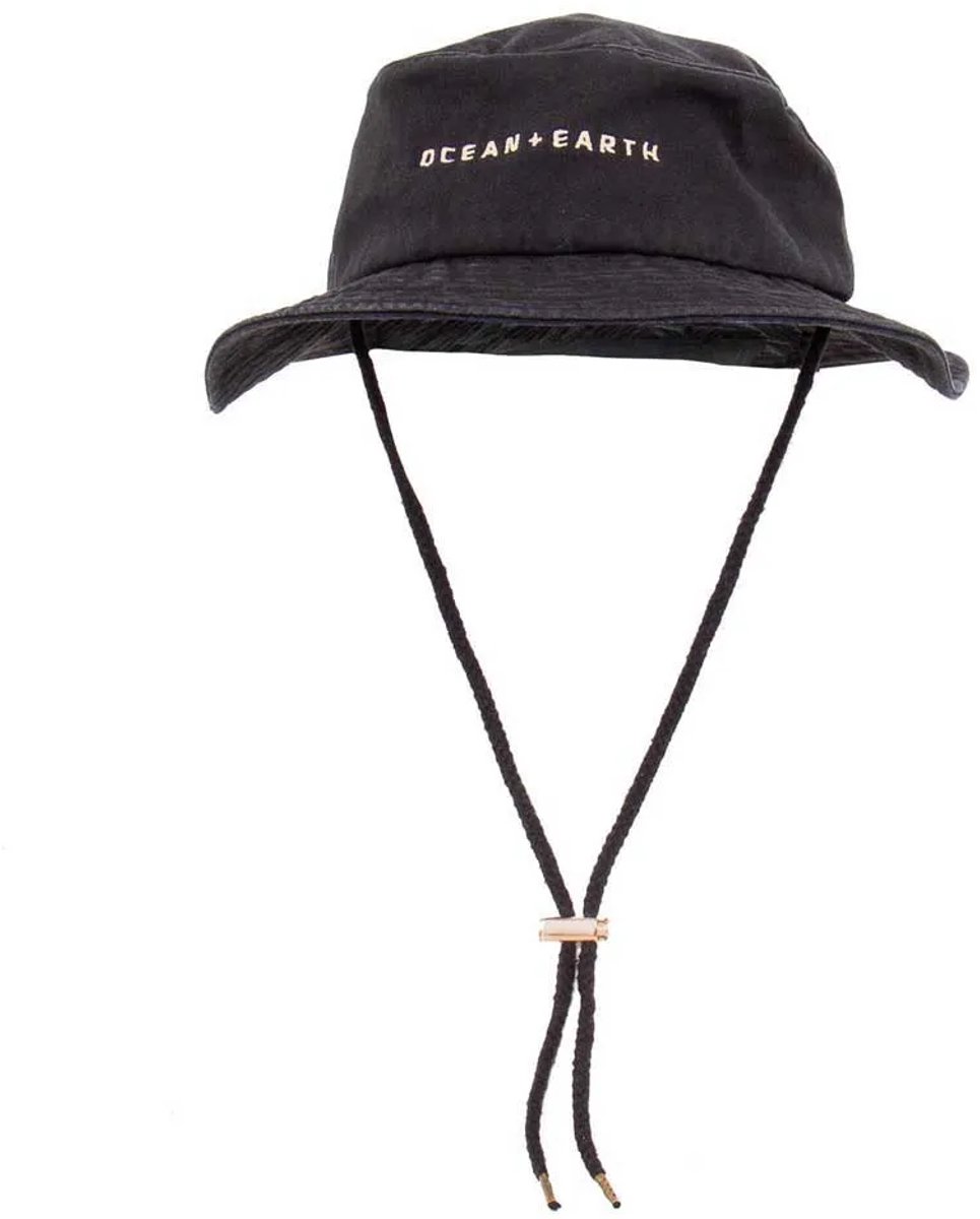 Ocean & Earth One Dayer Hoed Zwart L