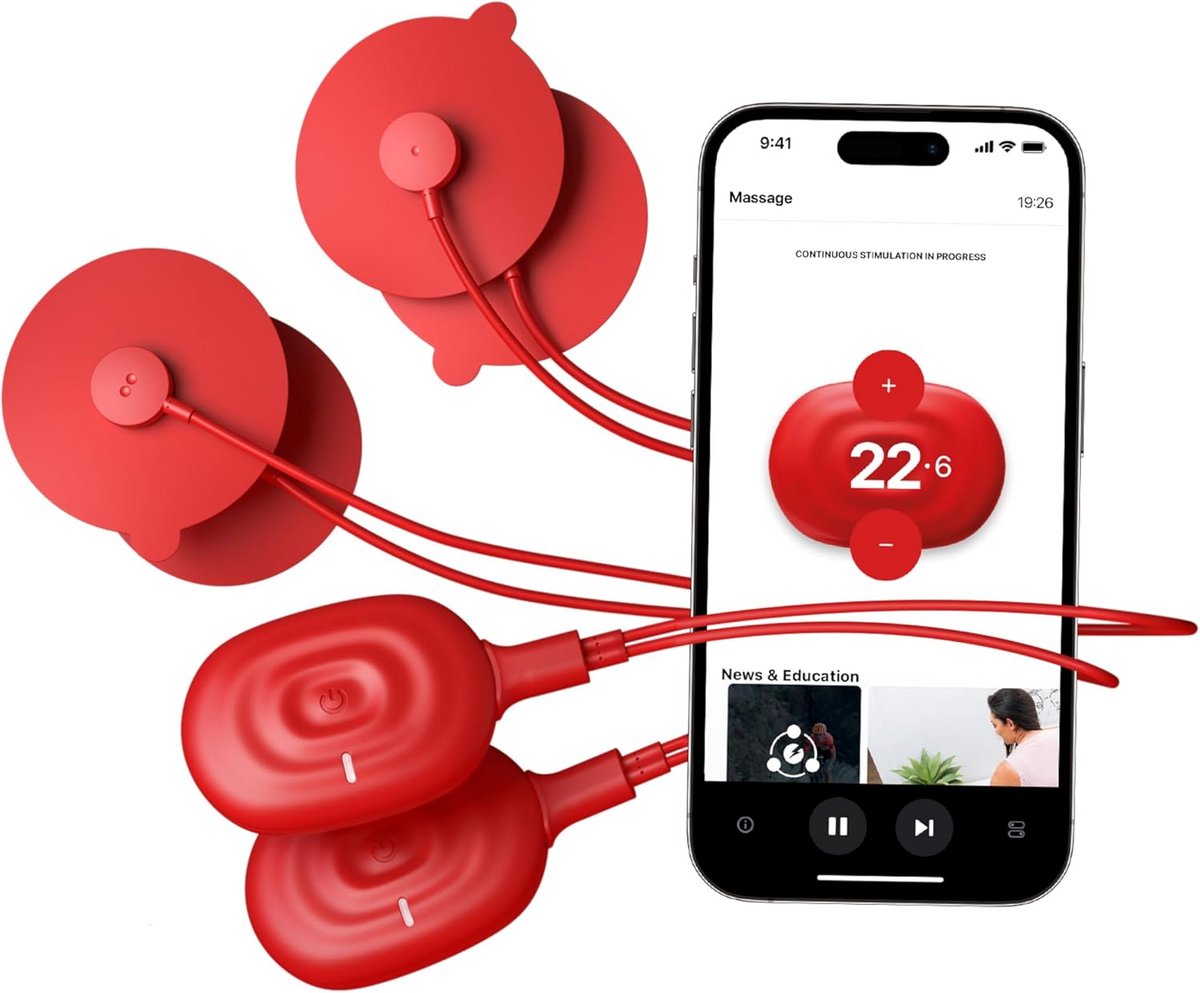 Slimme Spierstimulator TENS Apparaat met Smartphone App