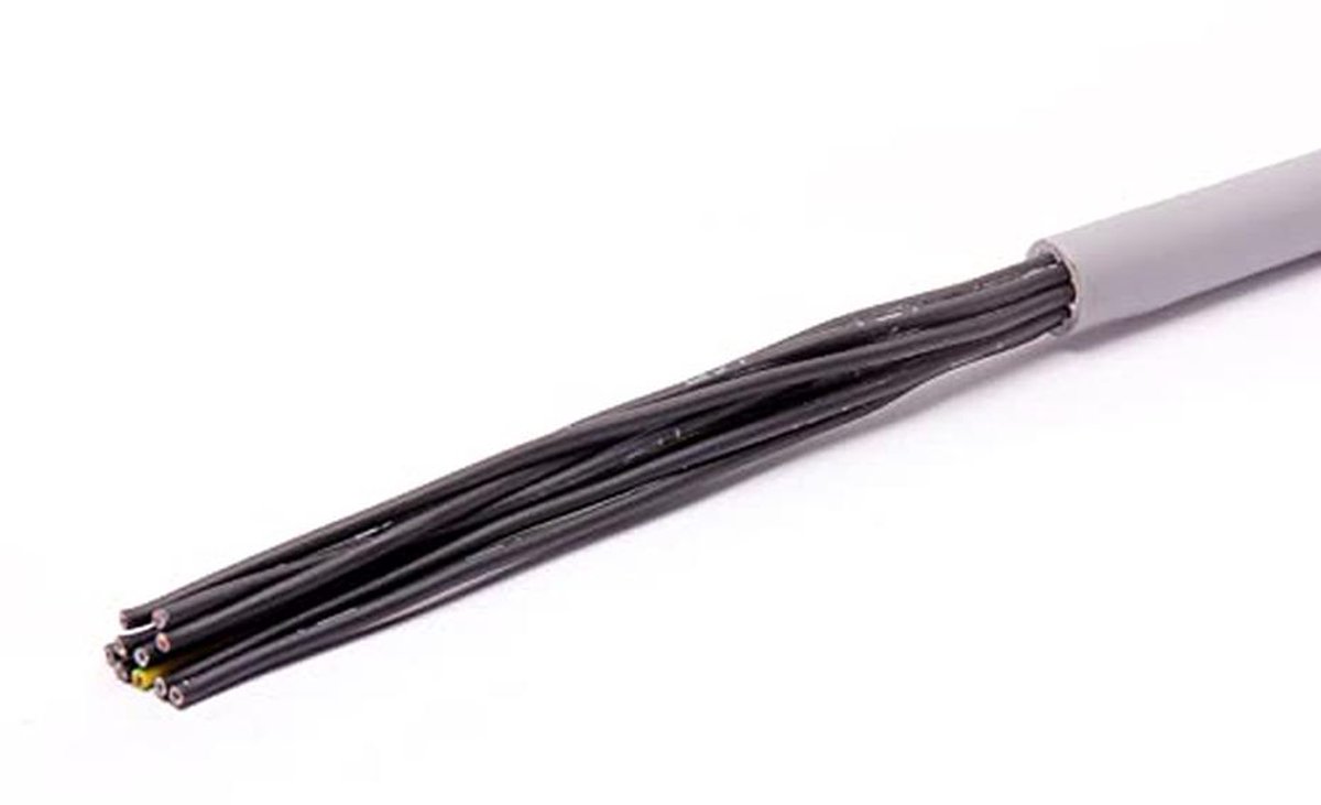 Flexibel Aansluit- en Stuursnoer 10 Aders 0.5mm² Lengte 8 Meter