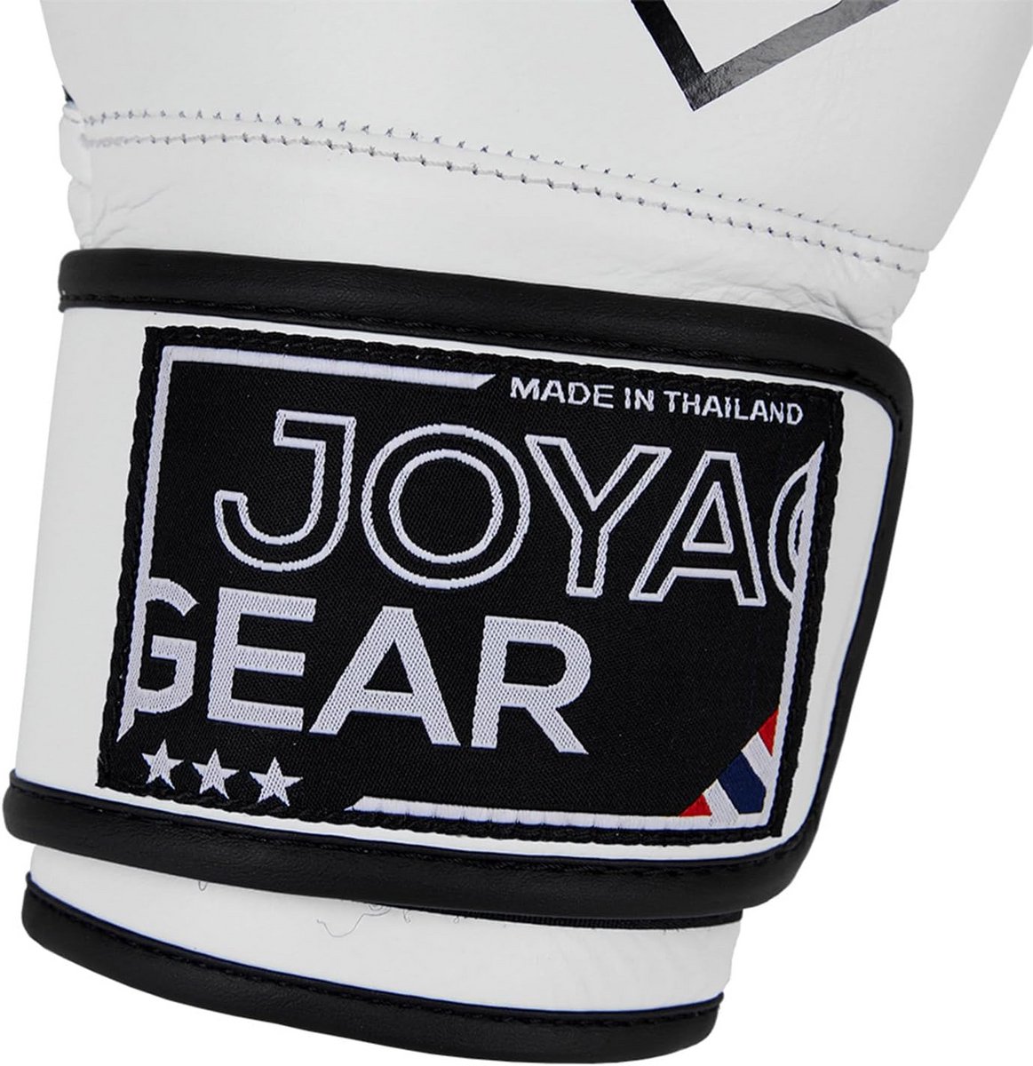 Premium Kickbokshandschoenen Leer Wit 14 oz - Handgemaakt in Thailand