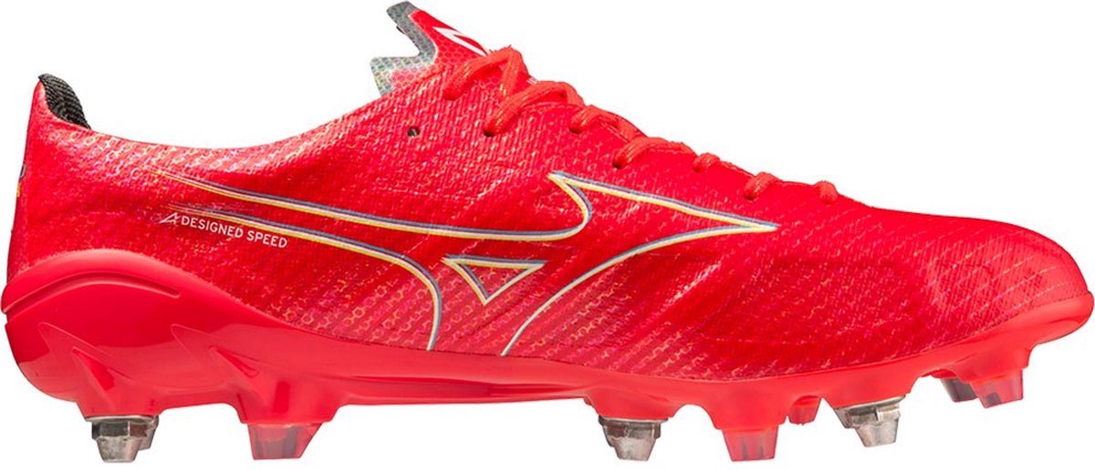 Mizuno Alpha Japan Mix Voetbalschoenen Rood EU 45