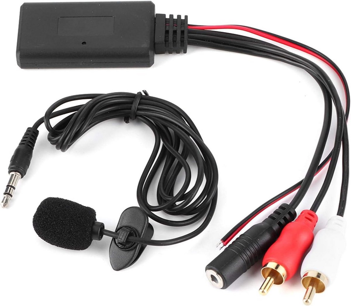 2 RCA-kabeladapter met microfoon voor Alpine en Pioneer - Bluetooth AUX-module voor auto .