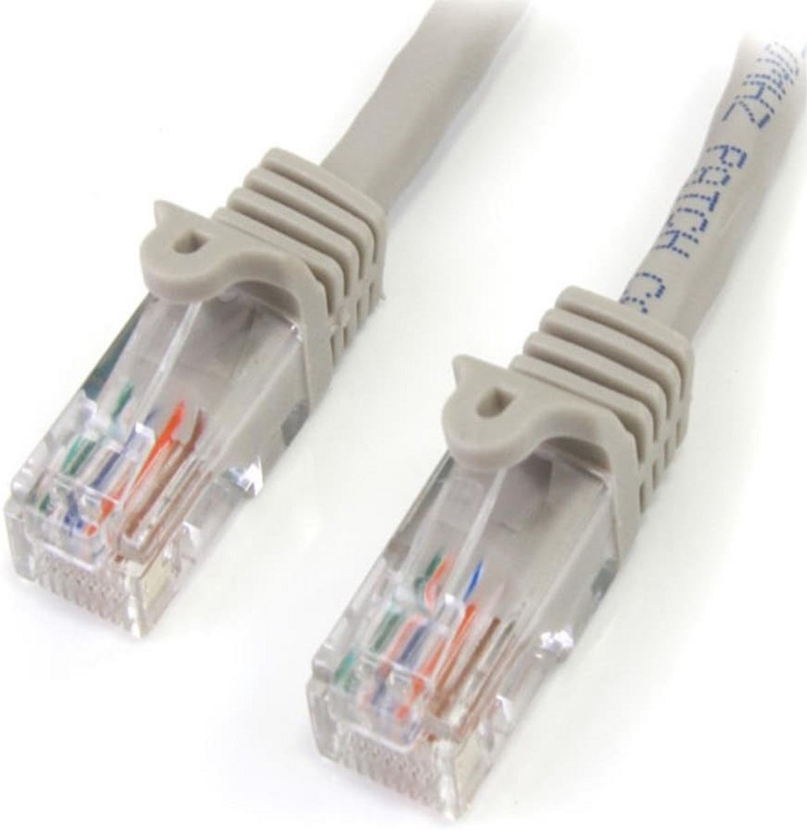 Netwerkkabel Cat5e 5 meter Grijs met Snagless RJ45 Connectoren