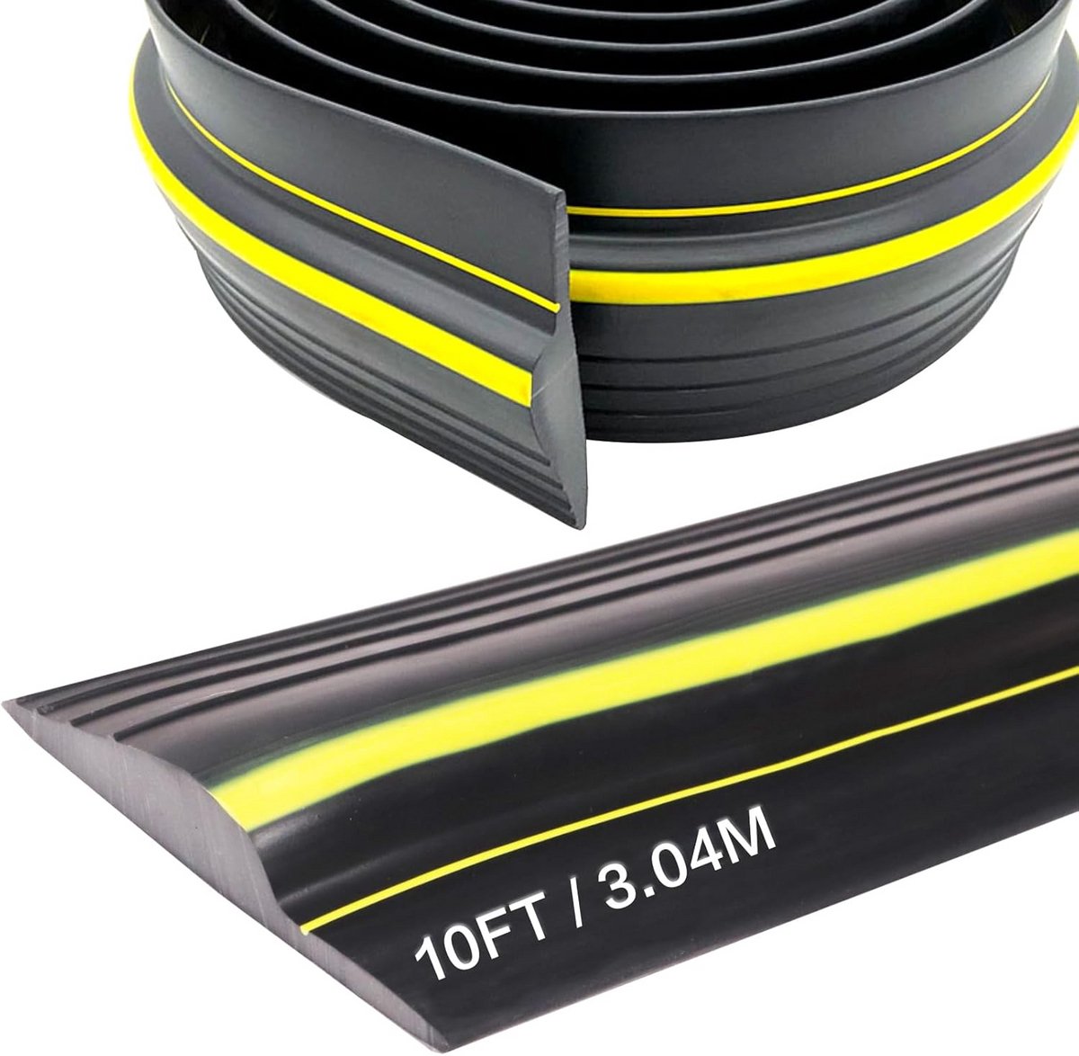 Universele Garagepoortrubber Afdichting – 3 Meter – Weerbestendige Vloerstrip voor Droge e