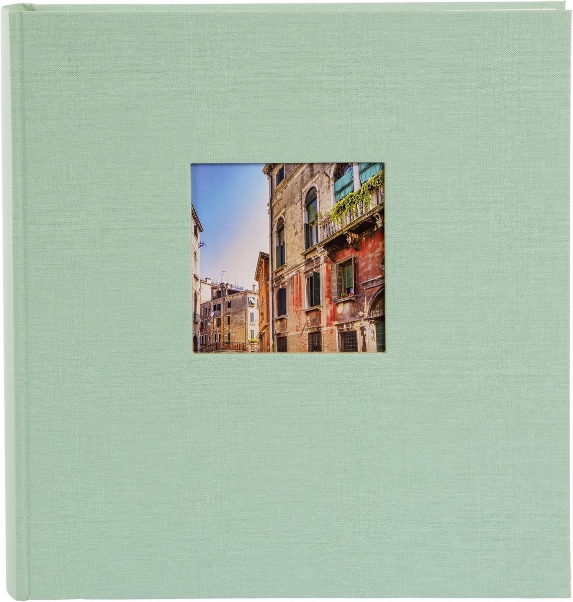Groot Fotoalbum 30x31 cm met 100 Witte Pagina's - Luxe Album