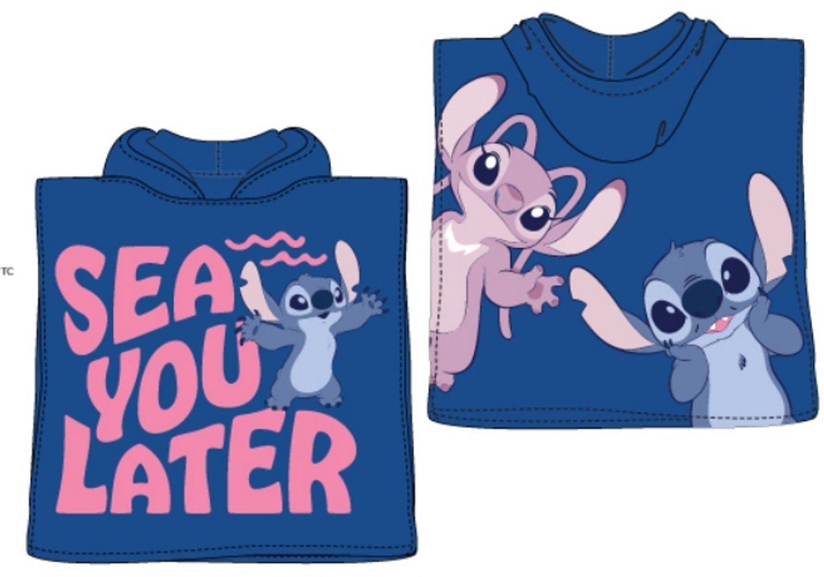 Disney Lilo & Stitch Badponcho