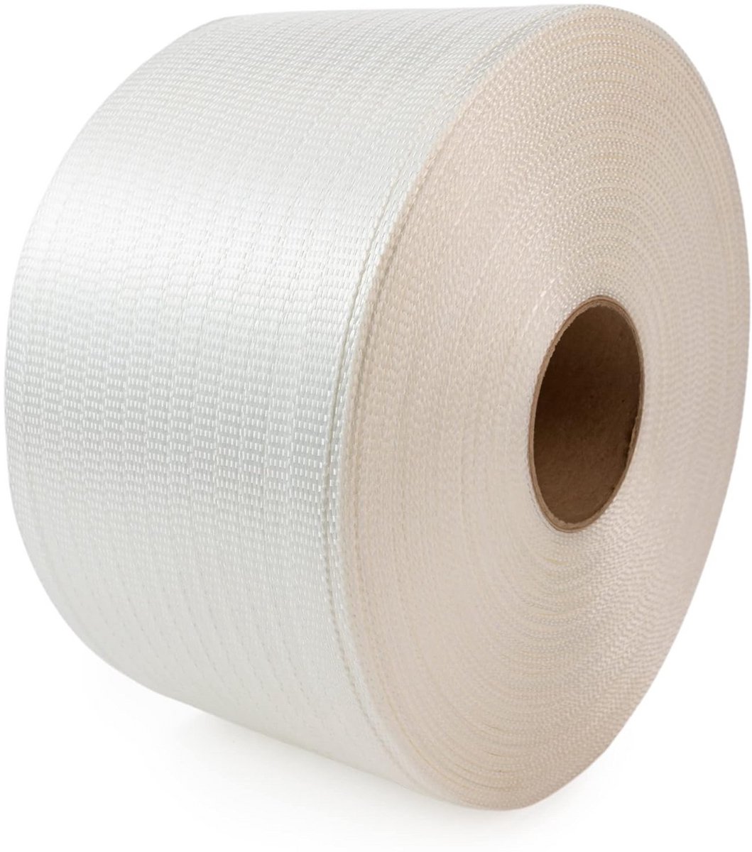 Sterk Geweven Polyester Koord op Rol - 1/2 Inch Voor Verpakken en Bevestigen