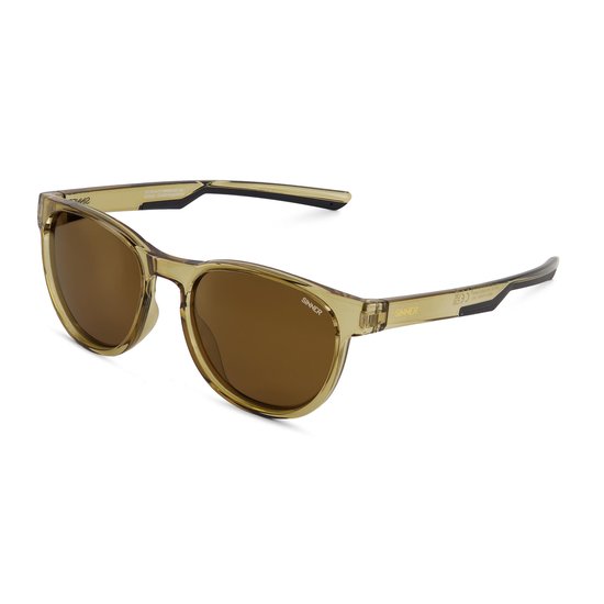 SINNER Niva - Zonnebril - Polariserende SINTEC®-lenzen - Bruin/ zwart - Unisex - One size - BIO based frame