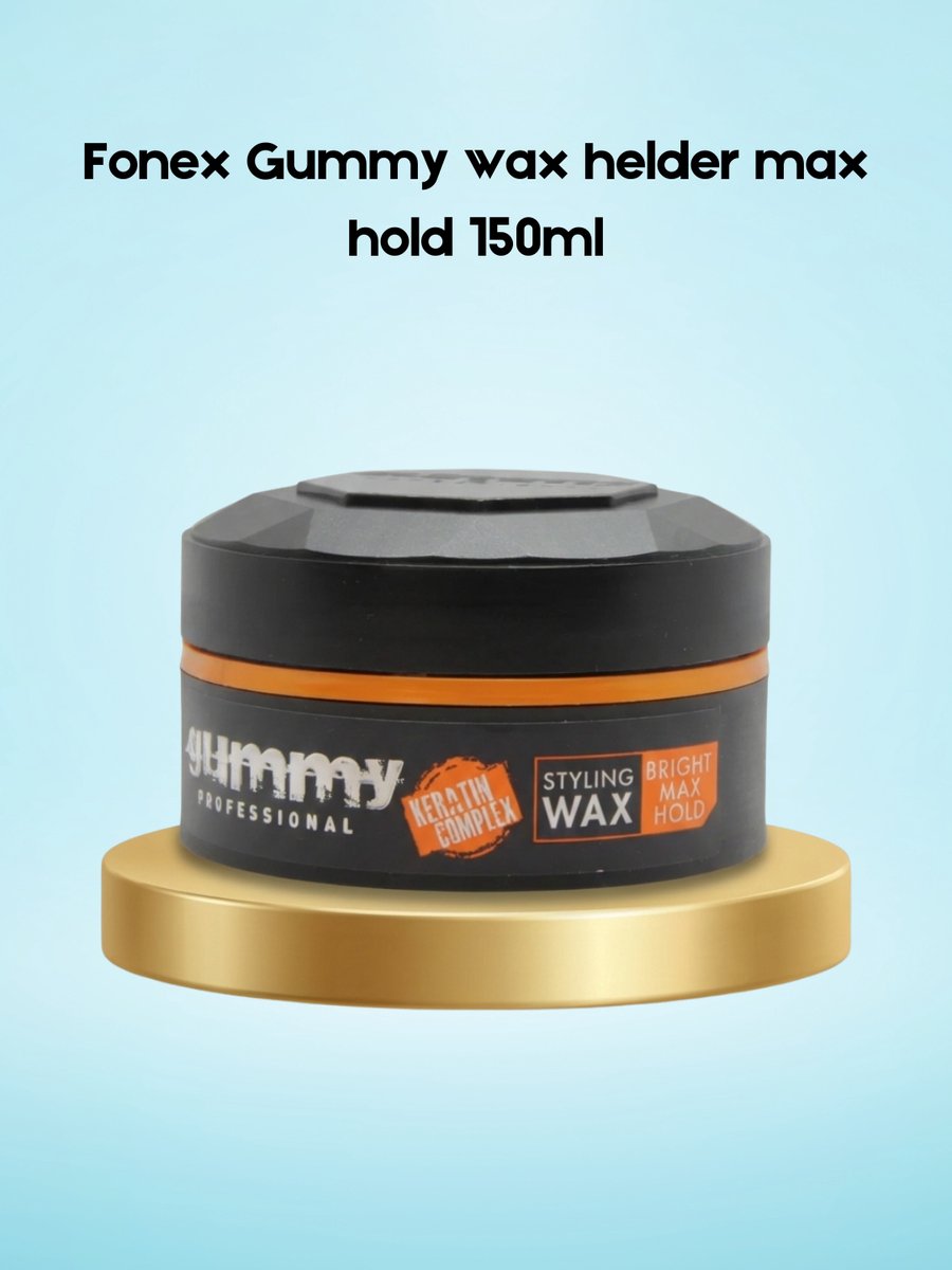 Gummy Styling Wax Bright Finish - 150 ml - Wax