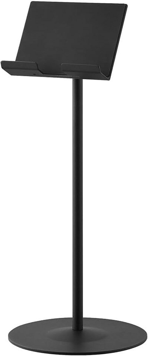 Verstelbare Tablet Standaard Zwart Minimalistisch voor Thuis en Werk