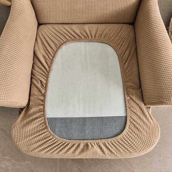 Wing stoel slipcovers wingback fauteuil covers 2 stuks stretch vleugel stoel covers voor fauteuils Camel — afbeelding 2