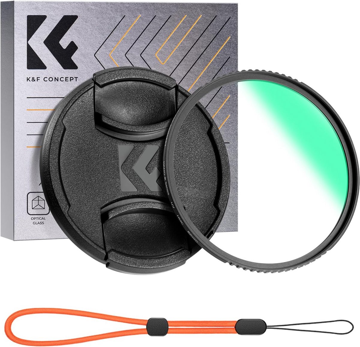 UV Beschermingsfilter voor 72mm Camera Lenzen: Optisch Glas met Nano Coating en Lensdop