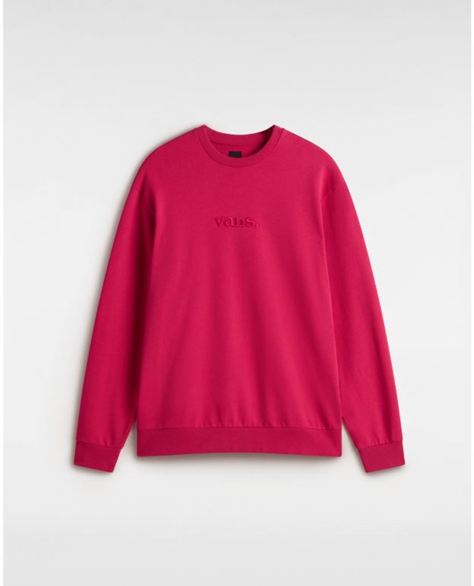 Essential Ft Relaxed Crew Sweater Heren Cherries Jubilee L Roze
