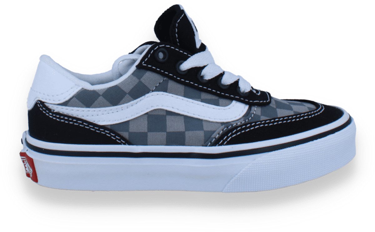 Vans Kids Sneaker Brooklyn Ls Tonal Check Pewter Multicolor