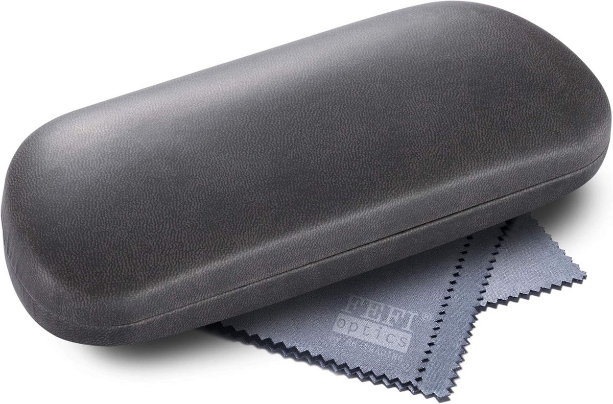 Hardcase Brillenkoker met Poetsdoek - Stijlvol en Veilige Opslag voor Brillen