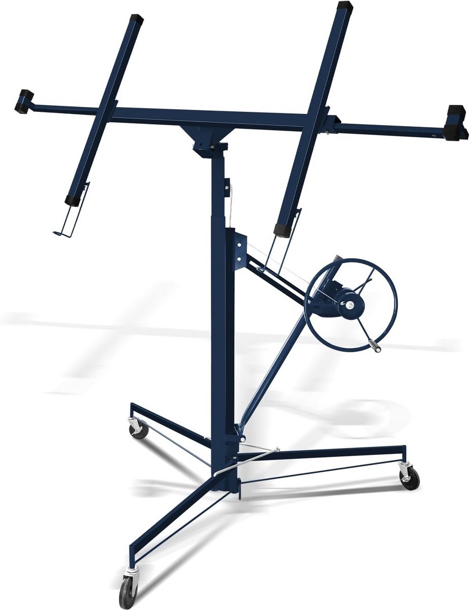 Gipsplaat Lift XXL - Platen lift Hoogte Verstelbaar 140-350 cm - Draagkracht 68 kg - Montagehulp voor Plafond en Wand