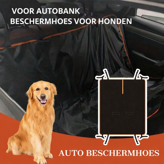 Autostoel beschermhoes voor honden - Auto Voorstoel Cover - Autozit Hond - Waterdicht - Huisdier