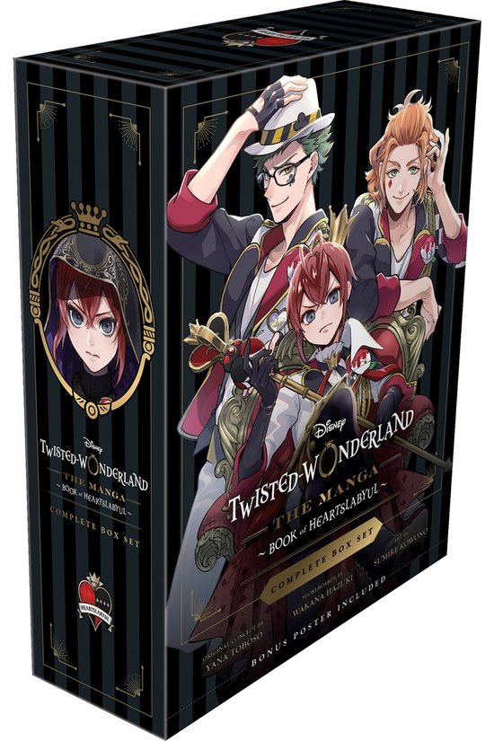 Disney Twisted-Wonderland: The Manga – Book of Heartslabyul Complete Box Set- Disney Twisted-Wonderland: The Manga – Book of Heartslabyul Complete Box Set