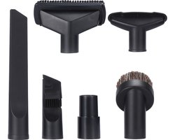 17Parts Stofzuiger Opzetstukken Set 6-delig – Geschikt voor Kärcher NT18/1 NT25/1 NT30/1 NT38/1 WD1 WD2 WD3 MV2 A2004 A2024 – 35mm Aansluiting – Kierenzuigmond, Borstel & Meubelmondstuk – Accessoires Set