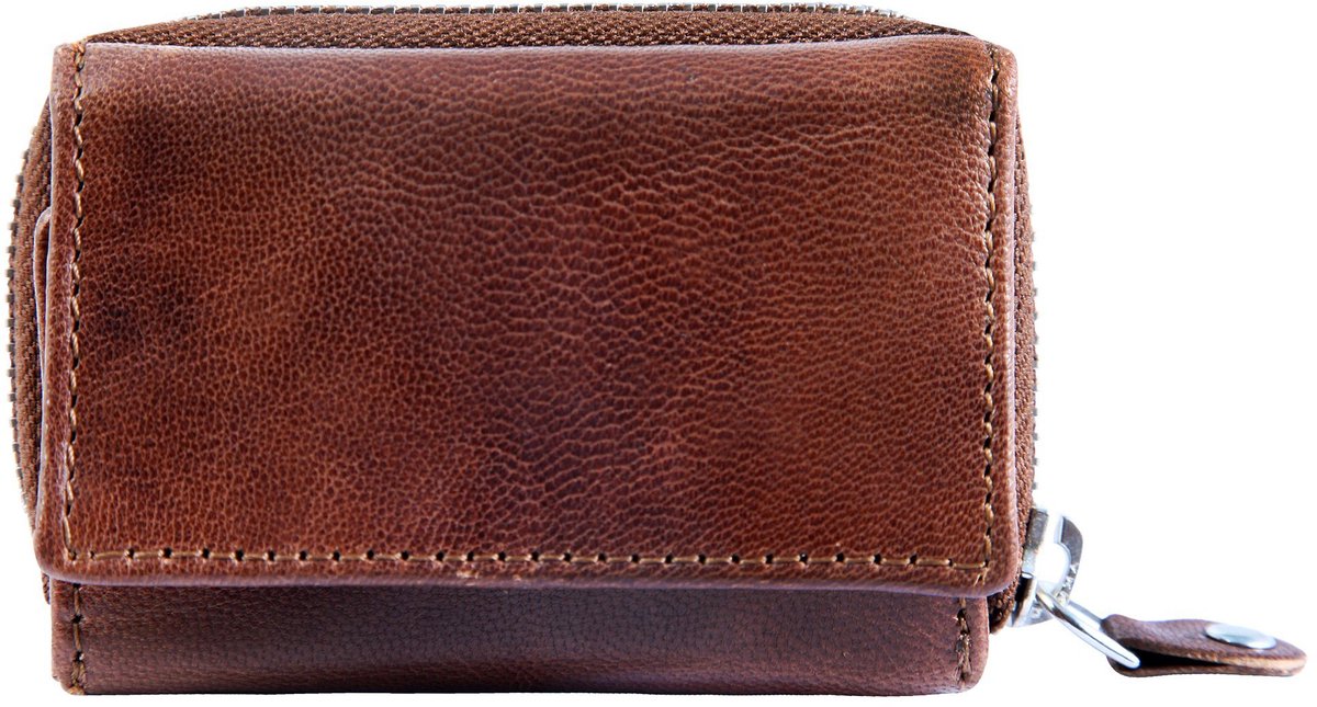 JUST Gewoon Unisex Portemonnee JU330 JUST portemonnee van echt leer, RFID, incl. doos