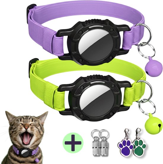 WHISKERZ kattenhalsband AirTag