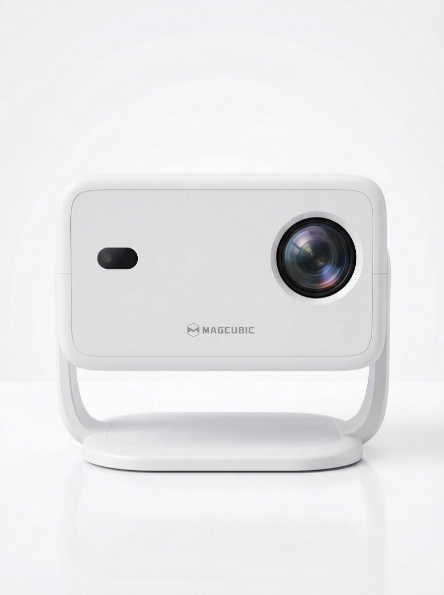 Magcubic L018 Mini Beamer – Native 1080P – 650 ANSI Lumen – Android 14 – WiFi 6 – Auto Focus – Draagbare Projector – Thuisbioscoop
