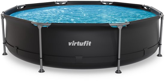 VirtuFit Rond Zwembad Ø305 x 76 cm - Opzetzwembad - Duurzaam & Veilig ...