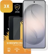 3-Pack MobyDefend Screenprotectors - Geschikt voor Samsung Galaxy S26 Ultra - Case-Friendly Screensavers - Gehard Glas