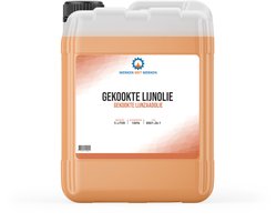 Gekookte Lijnolie - Jerrycan, 5L - Lijnzaadolie