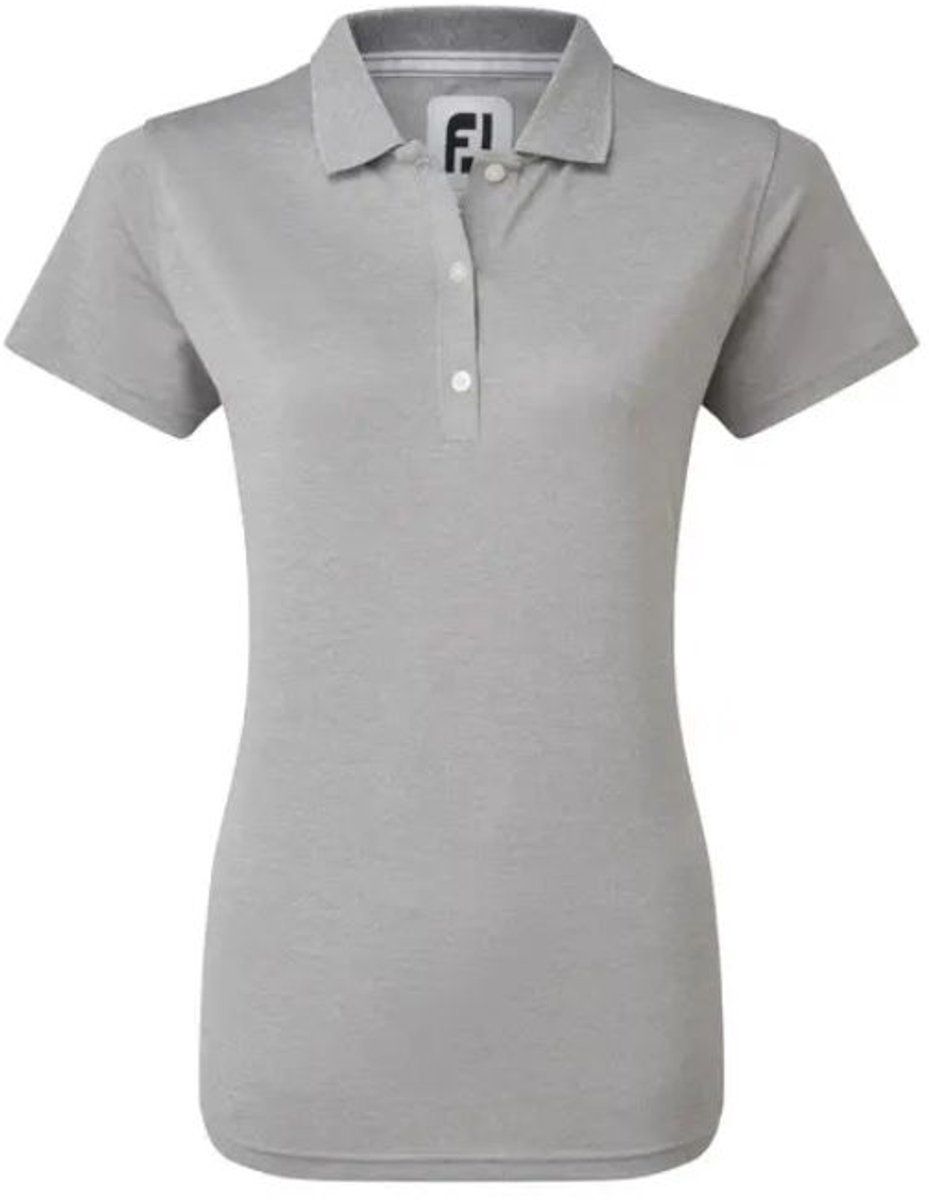 Footjoy Stretch Pique Dames Polo Shirt Grijs