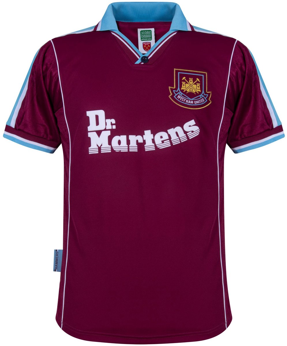 West Ham United Retro Voetbalshirt 2000-2001