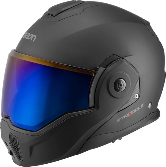 BEON Stradale Motorhelmvizier - XS/S/M - Iridium Blue | bol