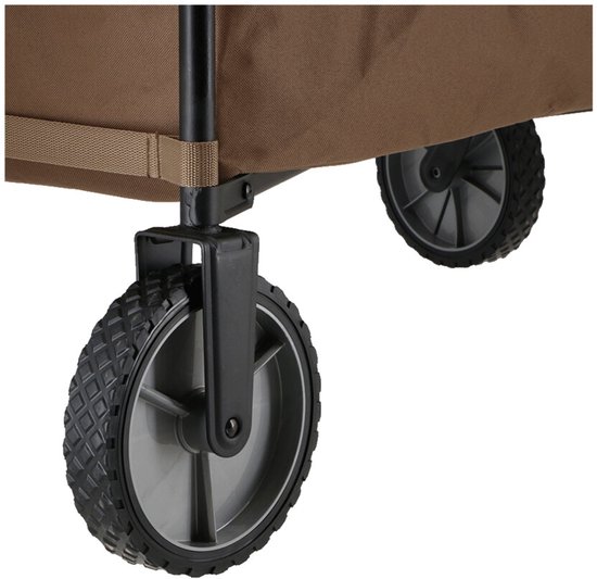 Travellife Idro Bolderkar - Compact en eenvoudig opvouwbaar - 50 kg draagvermogen - Verhoogde zijkanten van Merkloos — afbeelding 4