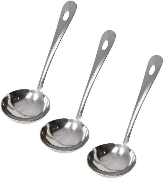 Petite Louche à Sauce Inox – Bec Verseur Précis – Cuillère Service Acier Inoxydable – Cuisine Quotidienne