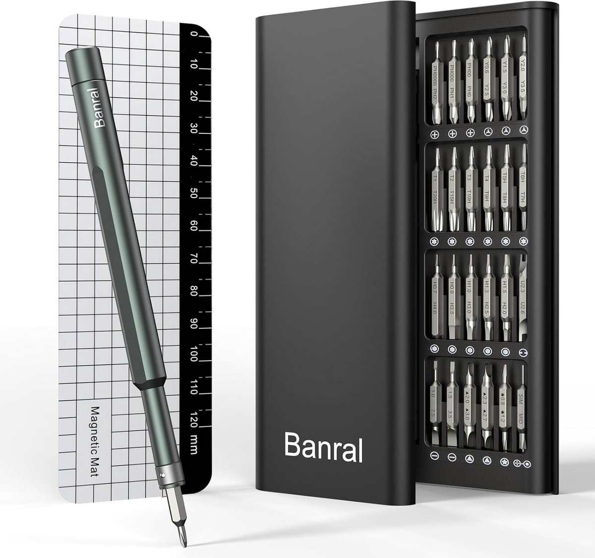 Mini Precision Screwdriver Set 50-in-1 - Magnetische Reparatiewerkzeuge voor Smartphone, Laptop en Horloge