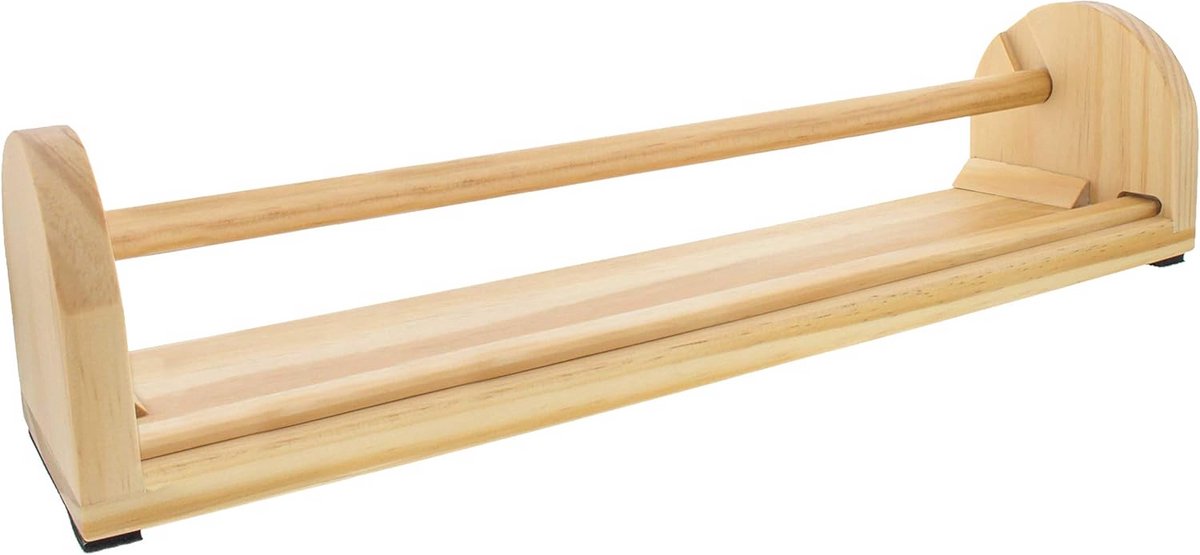 Houten Tafelblad Papierhouder & Dispenser 12 inch - Ideaal voor Kunst en Handwerken